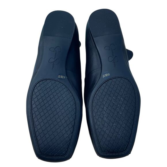 NIB Jessica Simpson Mandalaye Ankle Wrap Ballet Flat - Black - 6.5 - Picture 6 of 12